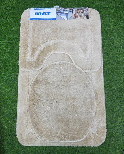 3pc set ANTISLIP TOILET MATS