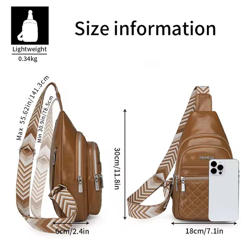 Casual Zipper Fanny Bag