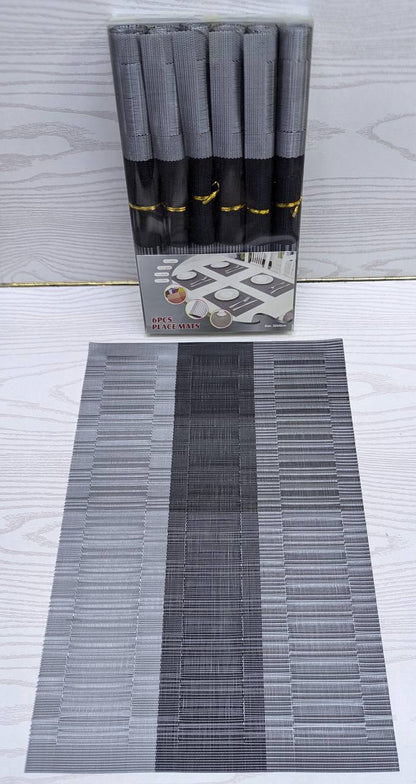 6Piece Heat Resistant Non-Slip Table Placemat