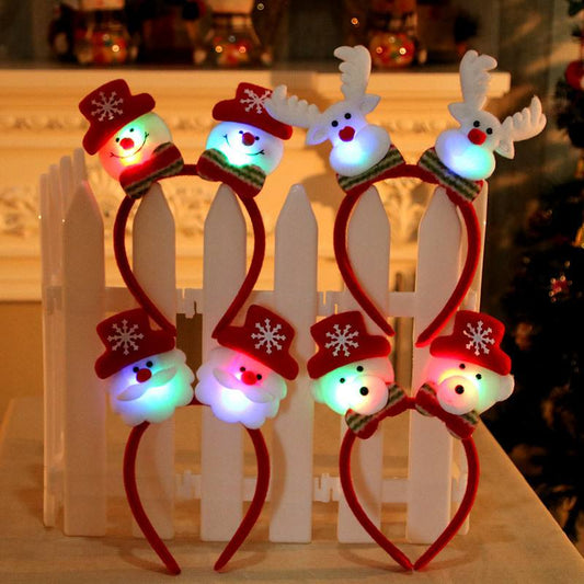 LED Christmas headband