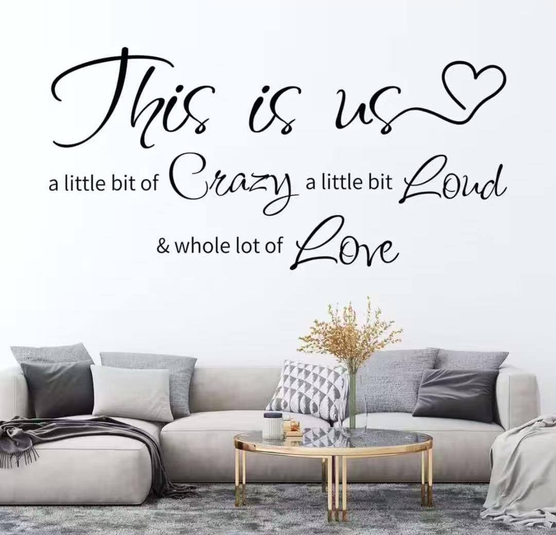 Diy Peel & Stick Diy simple Wall stickers