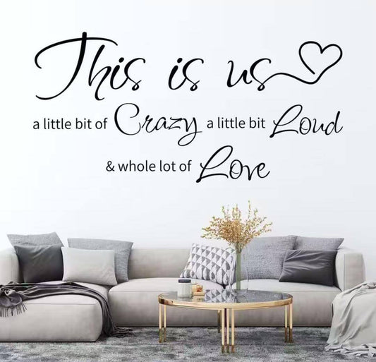Diy Peel & Stick Diy simple Wall stickers