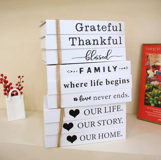 Decorative books for modern home decor
