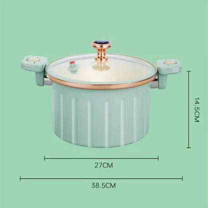 Single piece Roma 10L Nonstick mini pressure cooker sufuria now available in lilac blue colour