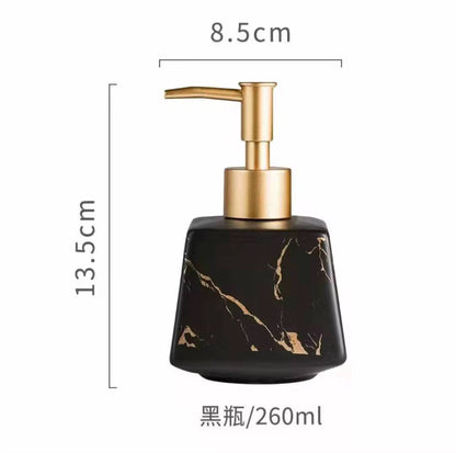 Ceramic soap dispenser