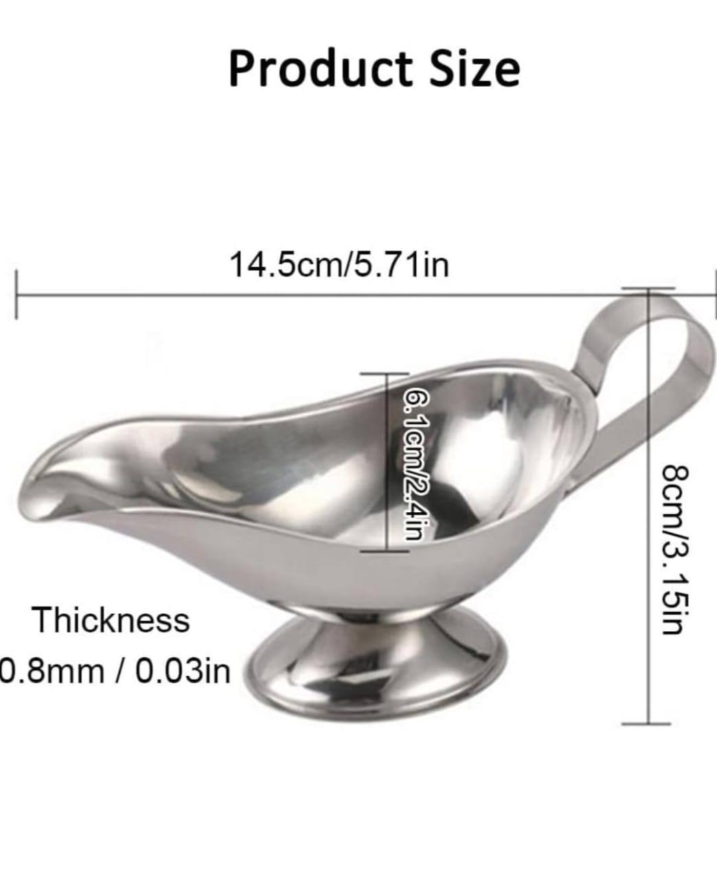 Sauce and gravies serving boat