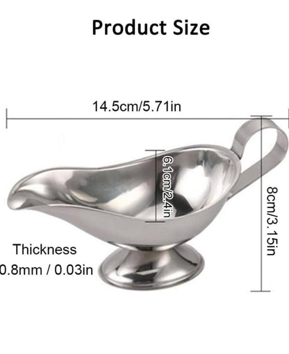 Sauce and gravies serving boat
