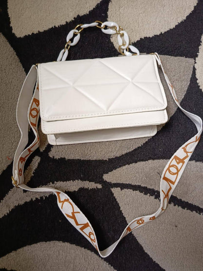 Mini Embossed Leather Sling Bag