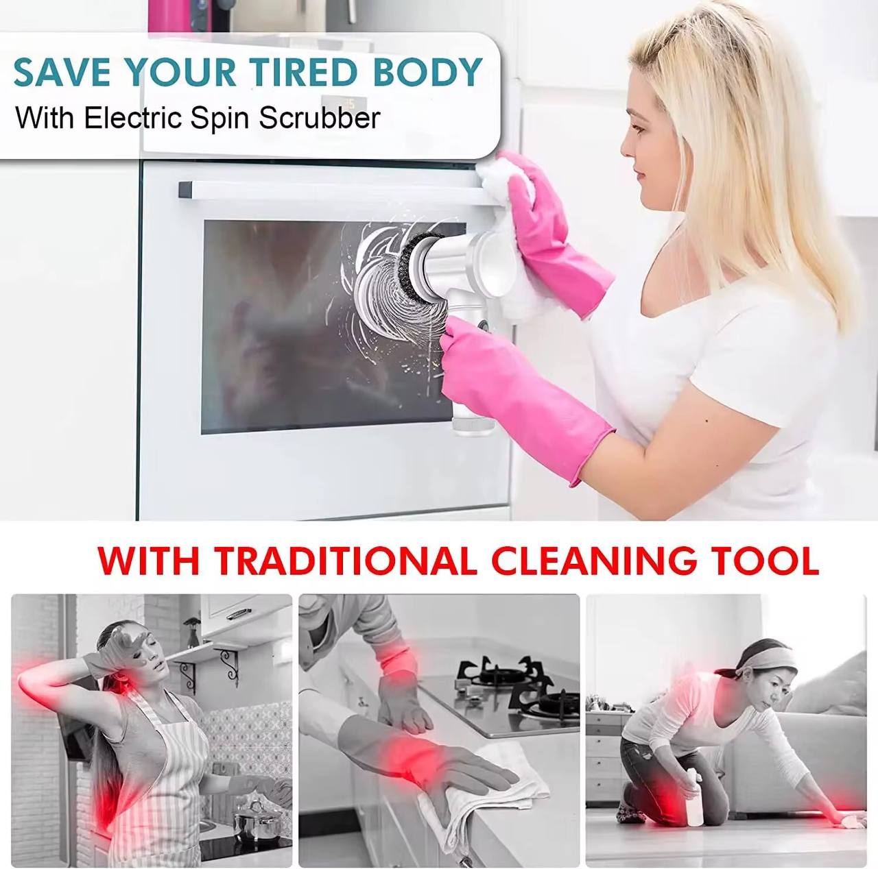 USB Rechargable magic brush