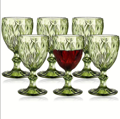6pcs high quality wine glasses