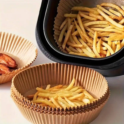 100 pcs Round Airfryer mats / airfryer liners