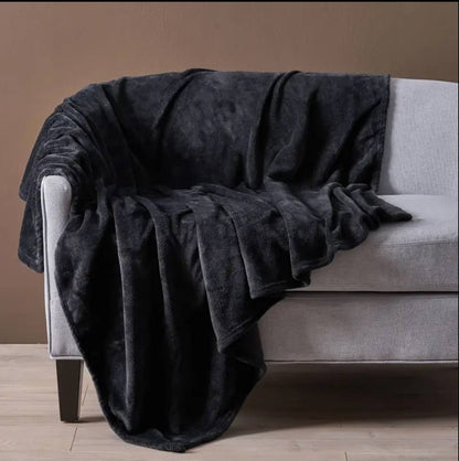 Plain warm Fleece/Throw Blankets