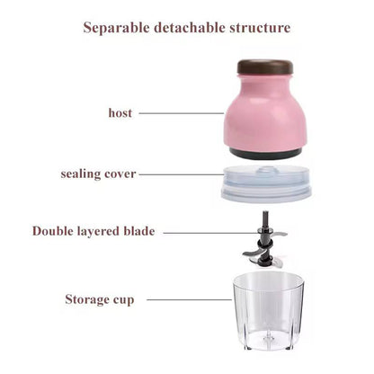 Multifunctional capsules electric chopper