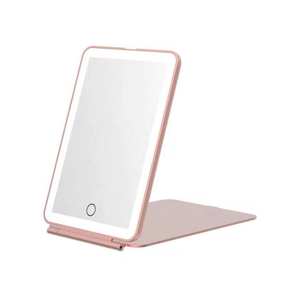 rechargeable LED travel tablet vanity mirror