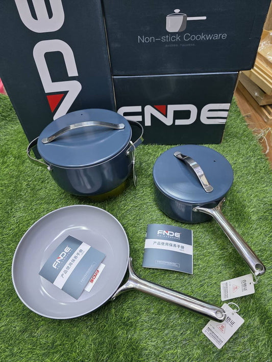Premium Caraway FNDE Cookware set.