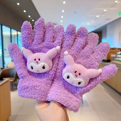 Cartoon Themed Winter Gloves