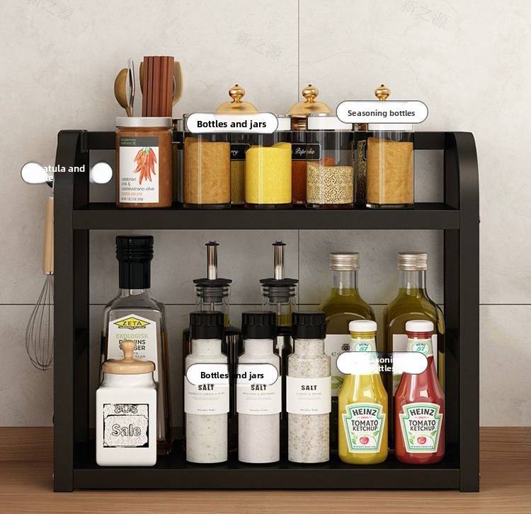 2 layer multifunctional rack