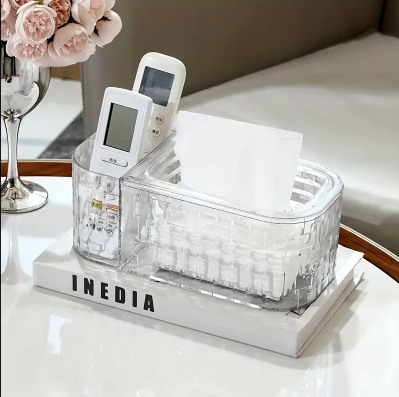 Sunken tissue box