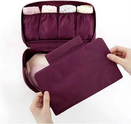 Travel inner wear or travel make up mini bag organizer