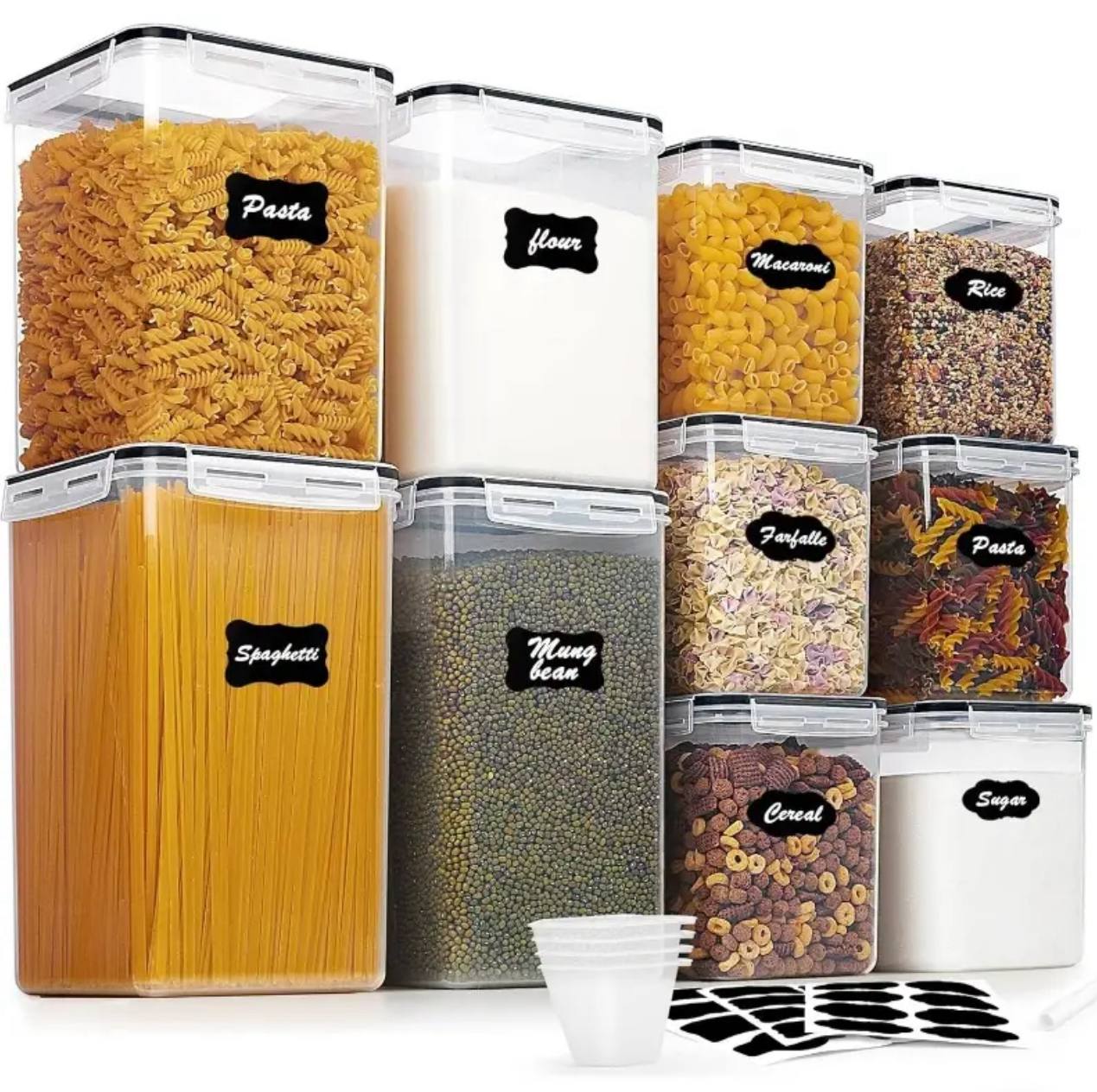 10pcs food storage containers