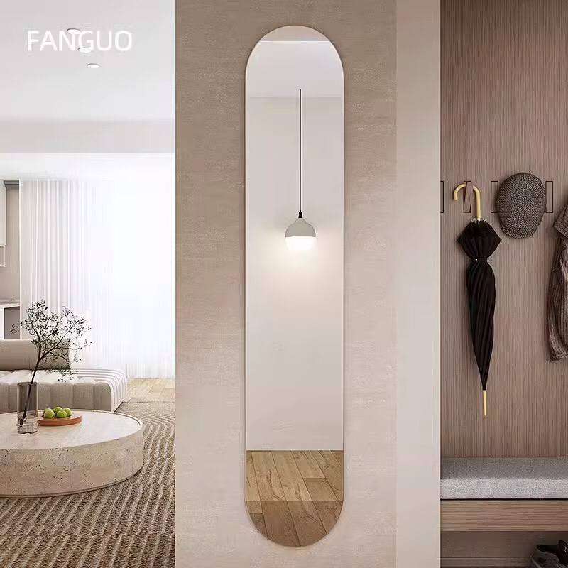 Acrylic DIY sticking wall mirror