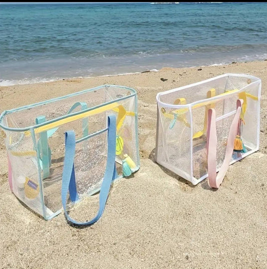 Large Capacity tote beach /swimming bag with zip