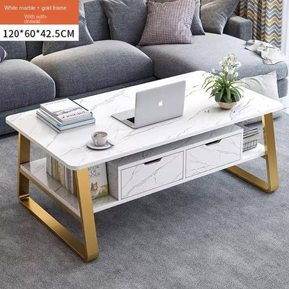 Coffee table with drawers