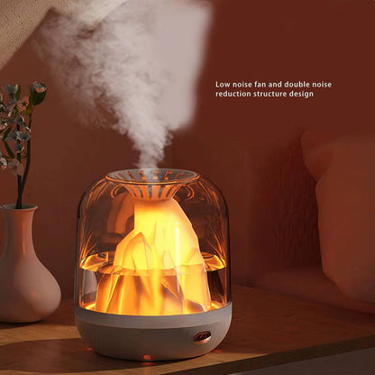 VOLCANO AROMATHERAPY RECHARGEABLE DIFFUSER/ HUMIDIFIER