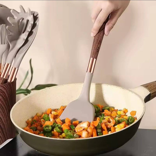 11pcs silicone spoon set