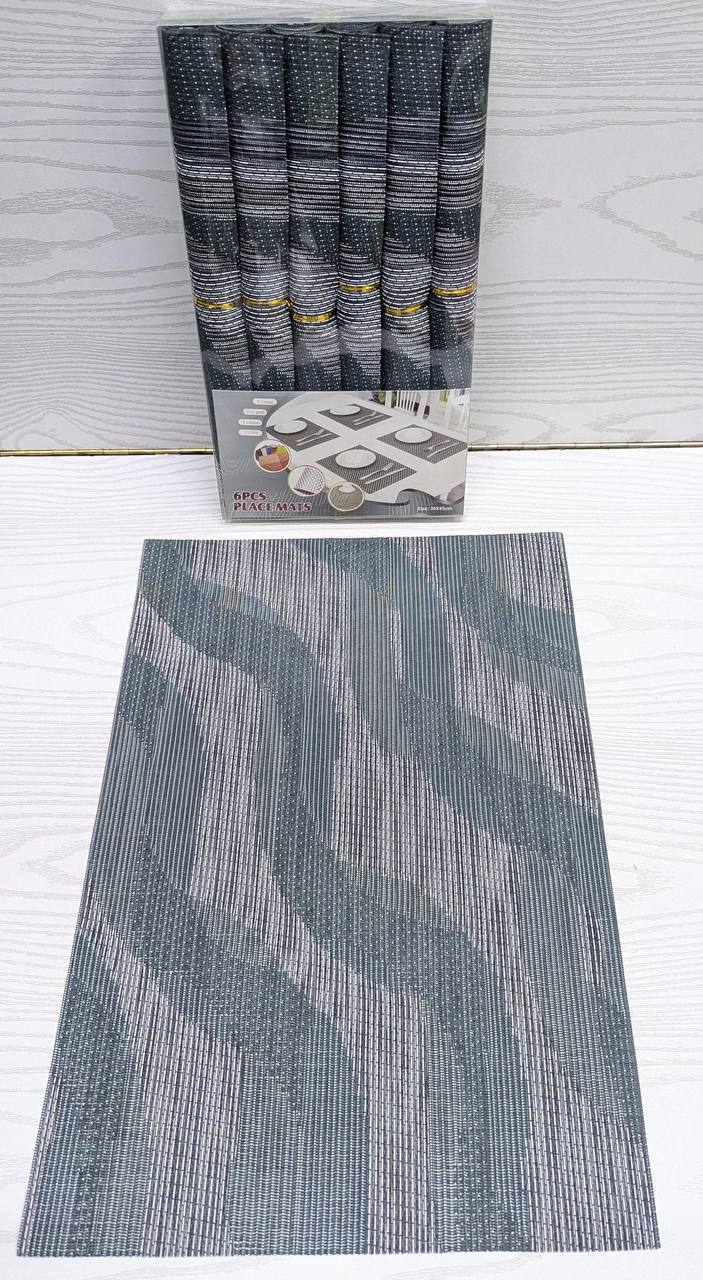 6Piece Heat Resistant Non-Slip Table Placemat