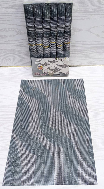 6Piece Heat Resistant Non-Slip Table Placemat