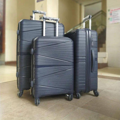 3 in 1 Luxurious Unbreakable PP Suitcases