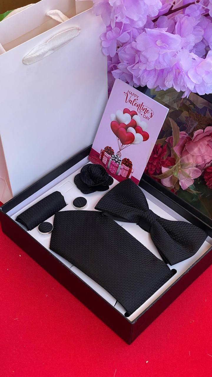 MEN VALENTINE TIE SET GIFT PACK