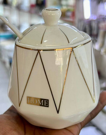 Ceramic sugar dishes