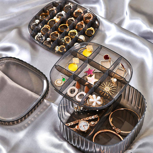 3 layer acrylic  jewellery organiser