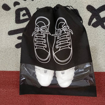Non woven portable shoe storage bag