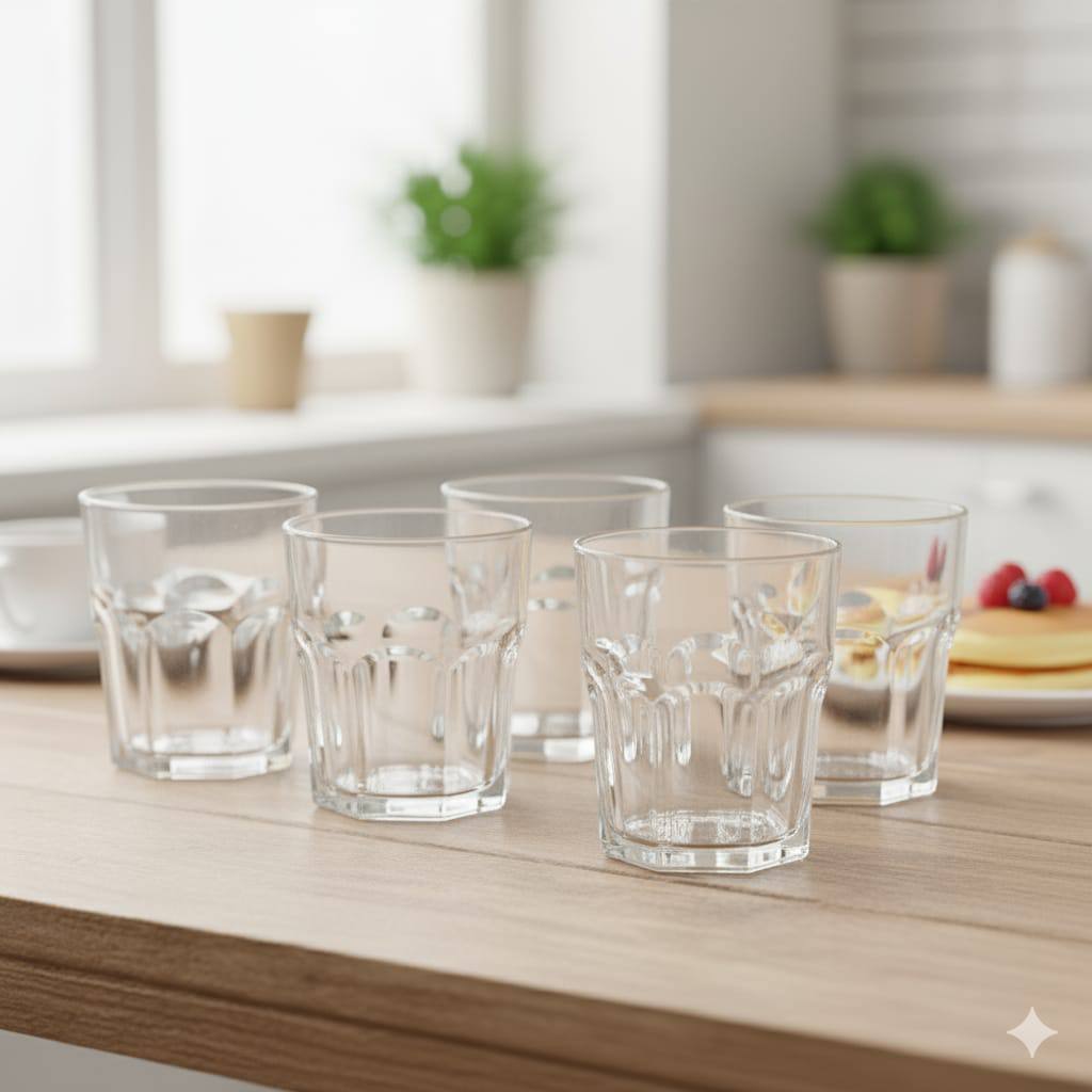 Polycarbonate Tripple Tot  Glass