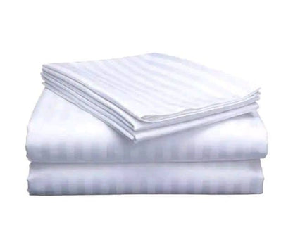 Stripped a pair of cotton bedsheets