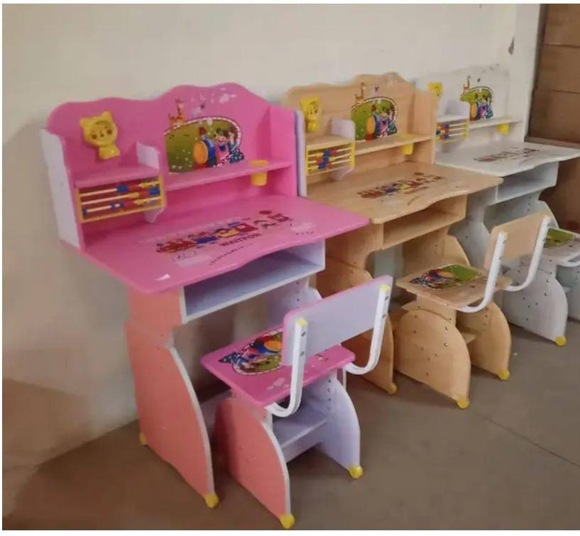 Kids Study Desk with Chair
Adjustable height furniture