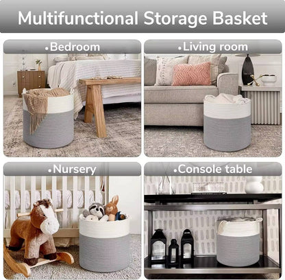 Woven multipurpose basket