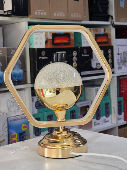 Nordic minimalist hexagon creative table lamp