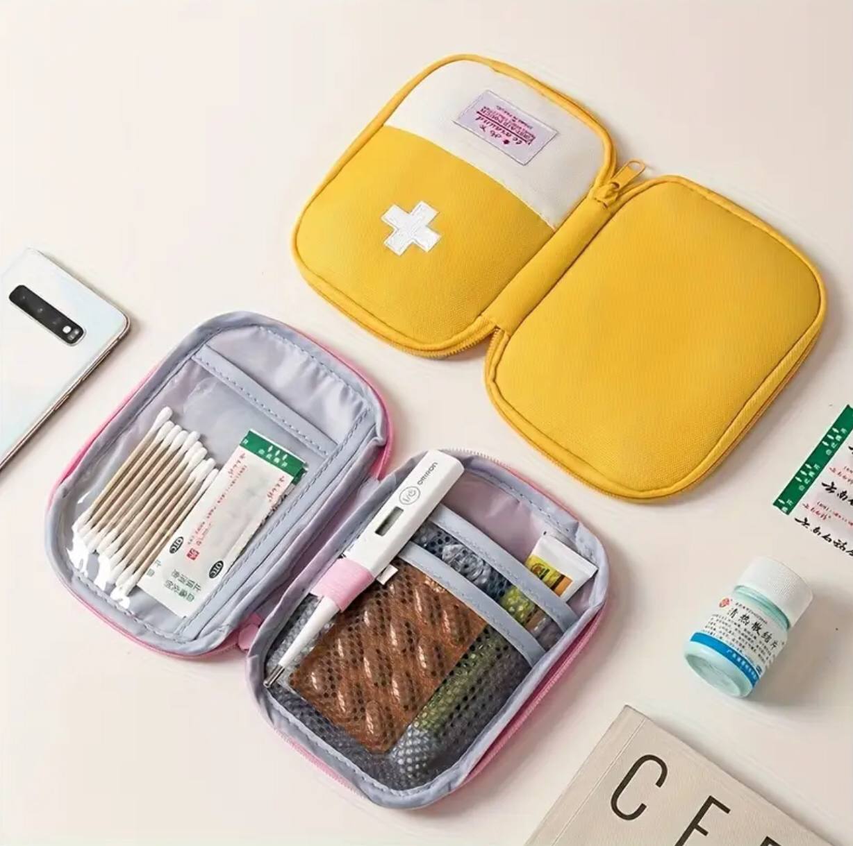 Portable first aid pouch