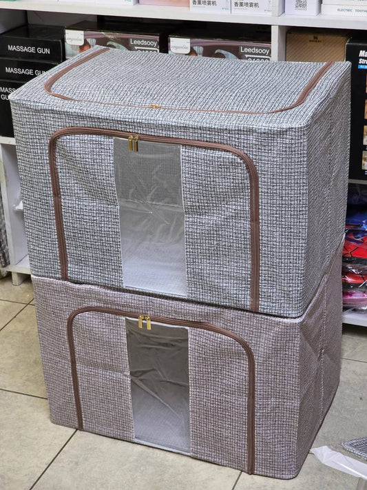 Largest capacity zipper Foldable storage box(A)