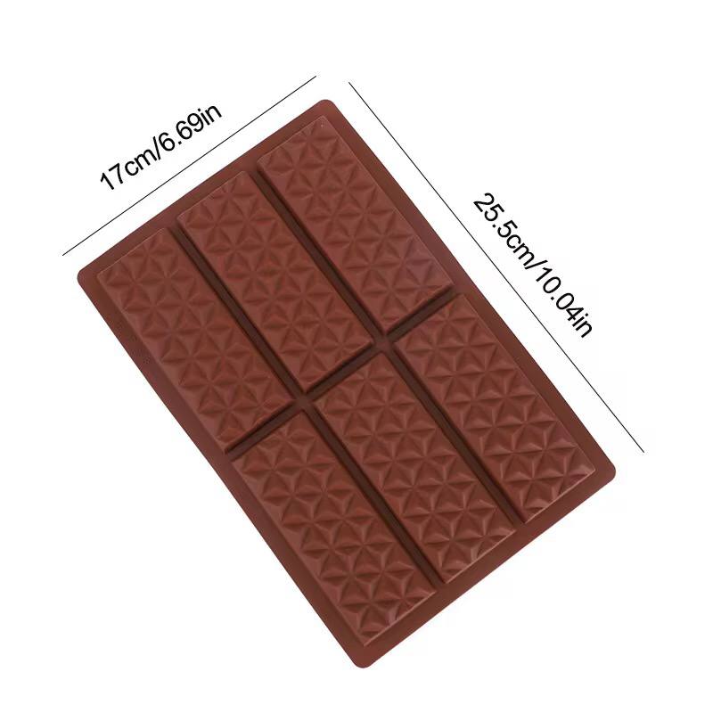 6 cell choc mold