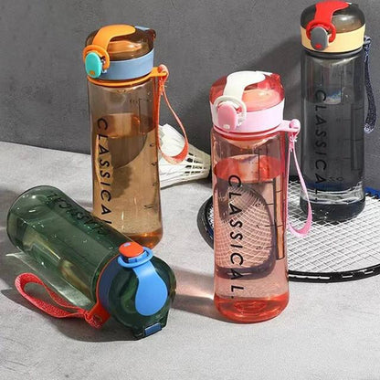 Portable Sports Water Bottle,800ml Plastic Water Bottle
