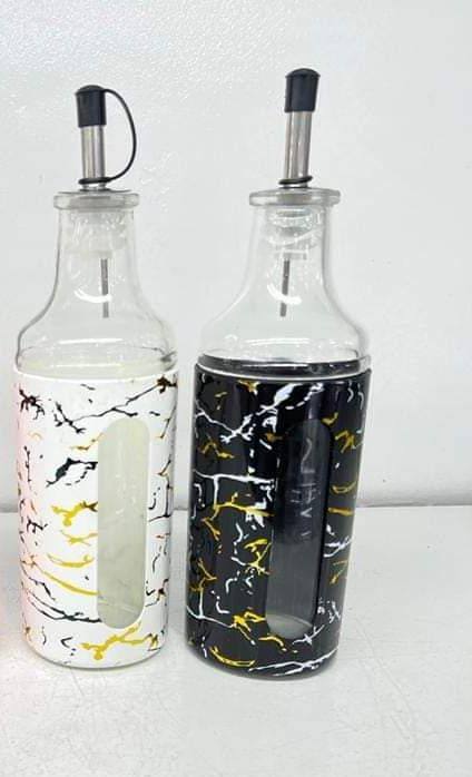 350ml marble like glass oil dispenser