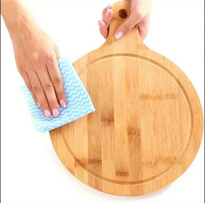 wooden bamboo Pizza plate chop board