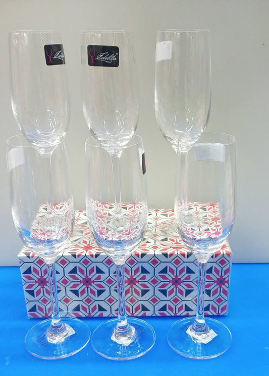 6 PCs fruit champne glasses