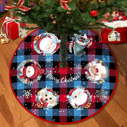 Flakes Christmas skirt 120cm