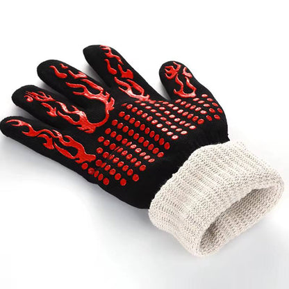 Grill Gloves,Heat Resistant BBQ Gloves
